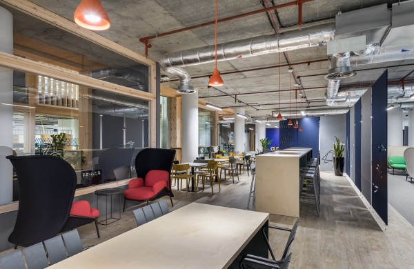 Break out room office furniture