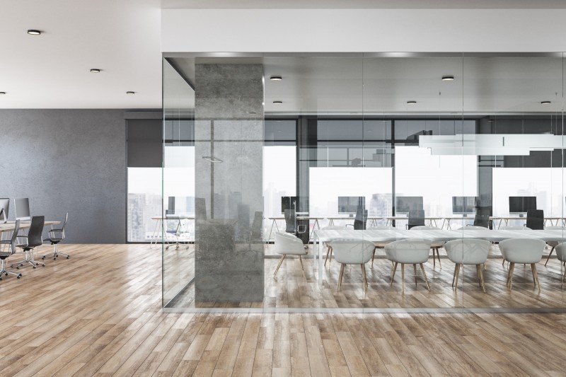 London office floor - Reduce noise