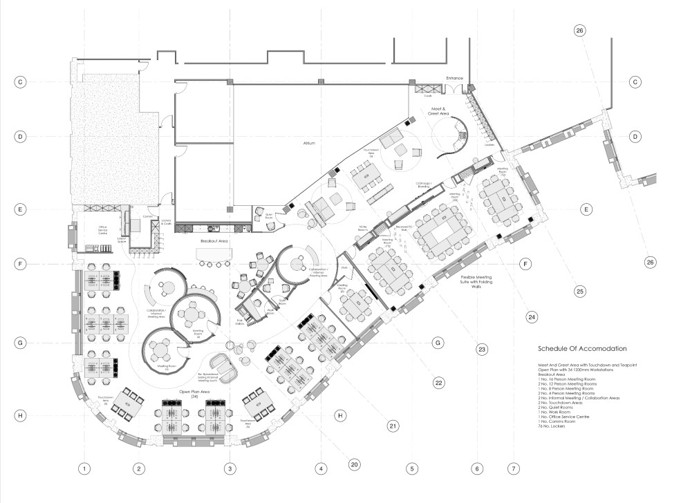 Planning office design