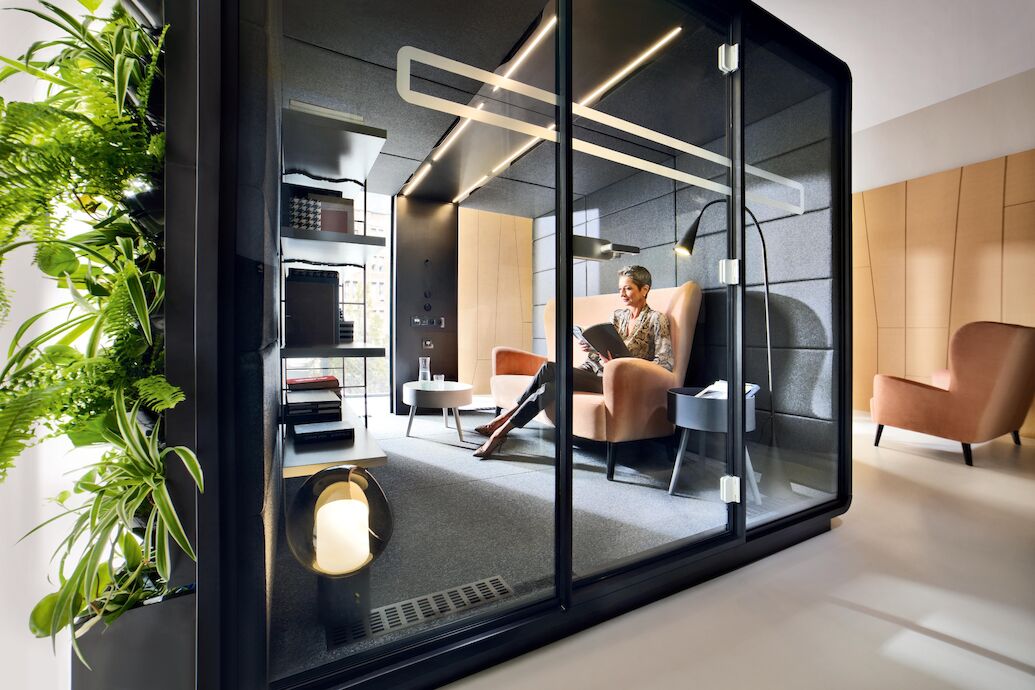 Soundproofed space