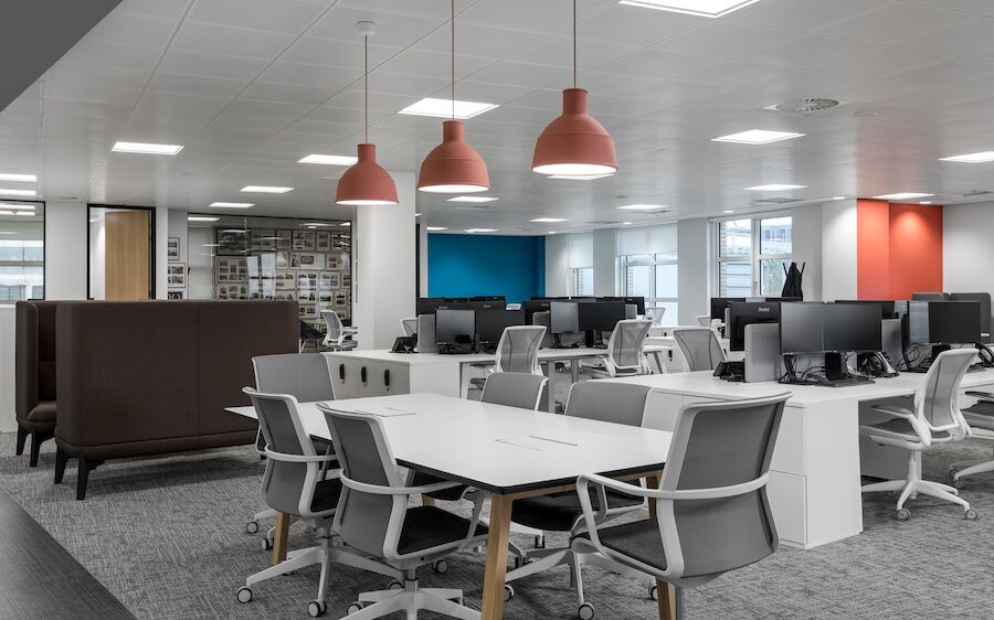 Hybrid working office design