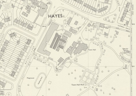 Barra Hall - Historical Map 1973